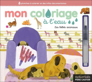 Les bébés animaux. 6 planches à colorier et des infos documentaires - Avec 1 pinceau