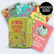 Power Thought Cards Pocket Deck: A 64-Card Affirmation Deck