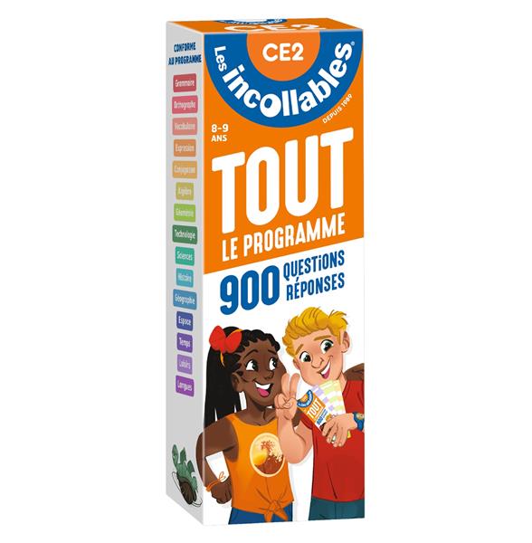 Les incollables : tout le programme ; CE2 ; 900 questions réponses